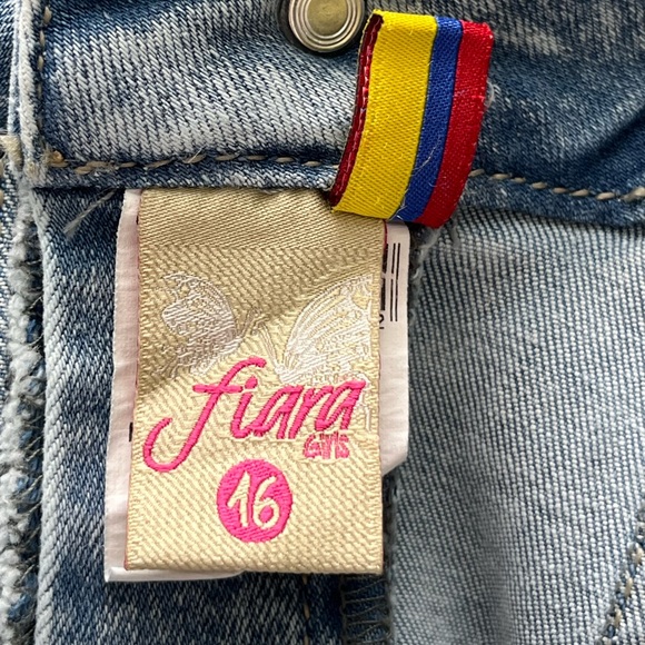 Fiaritas Colombian Skirt Jean Girls 16 Butt lifted - Picture 5 of 8